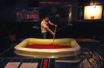  Jason getting the pool ready for Jello Wrestling.